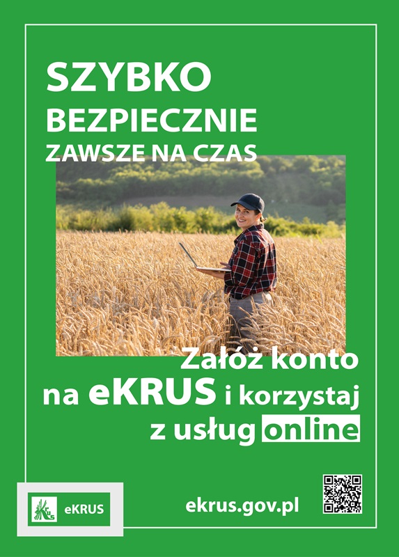 Załóż konto na eKRUS i kozystaj z usług online